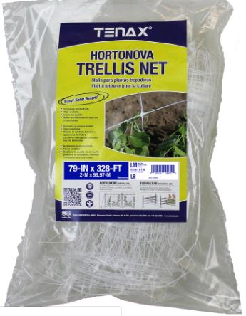 13FG Hortonova Trellis Net LM White 79.00" x 328’