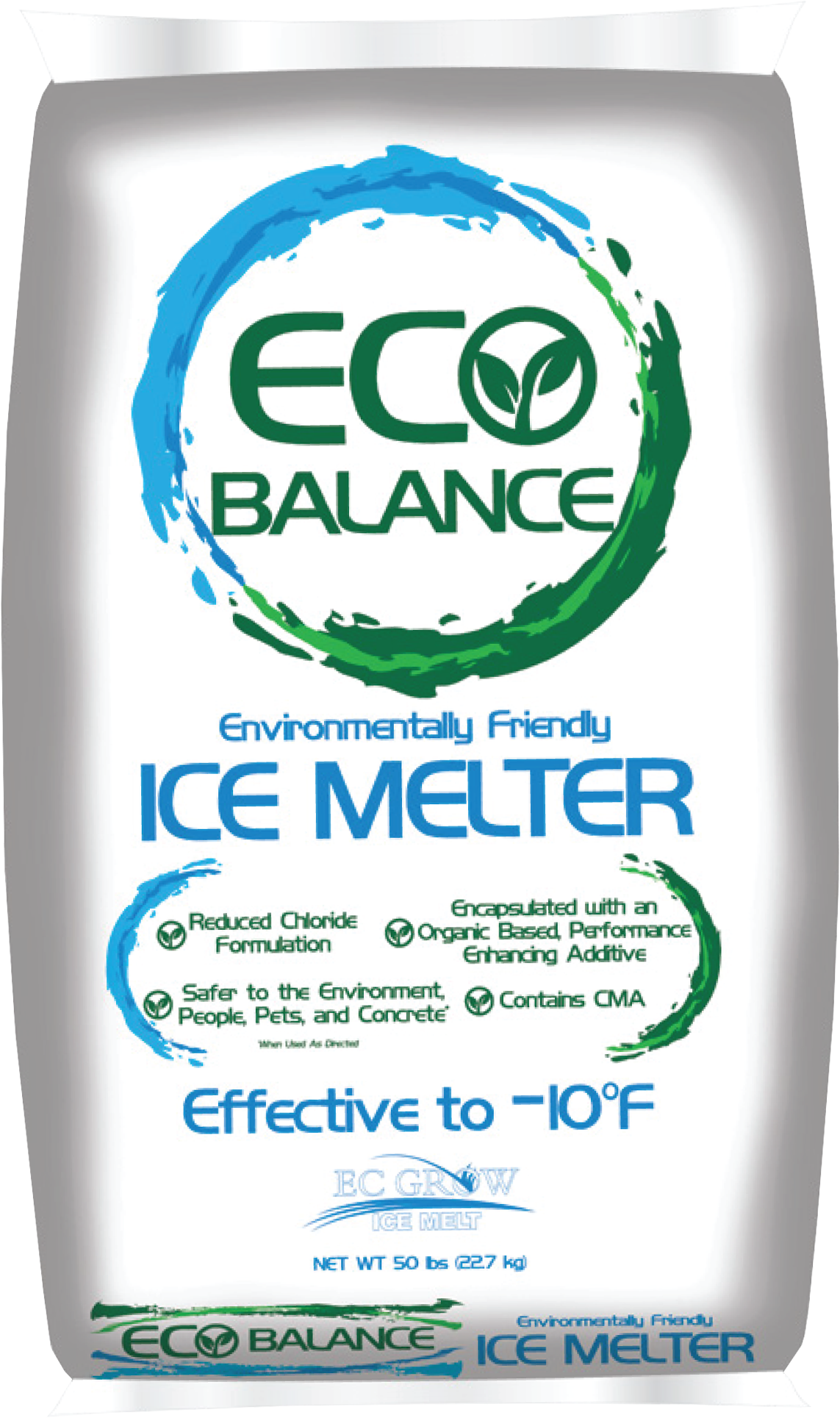 ECO Balance™ Ice Melter -10° F 50lb Bag - 49 per pallet