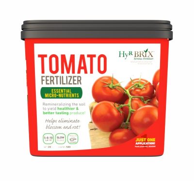 HyR BRIX® Tomato Fertilizer 5-8-10 Ca8 S9 - 20 lb Pail - 68 per pallet