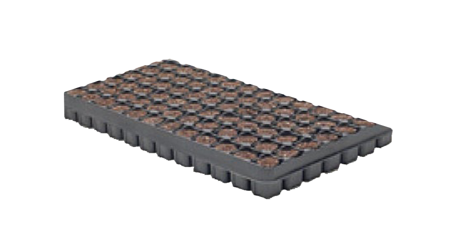 Fertiss® 72 Count Square Cell Ready-to-Use Plug 3.2 x 3.5  - 1152 per case