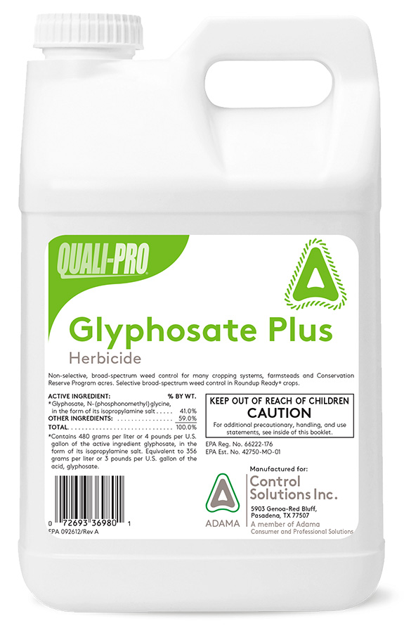 Glyphosate Plus Herbicide 2.5 gal Jug - 2 per case