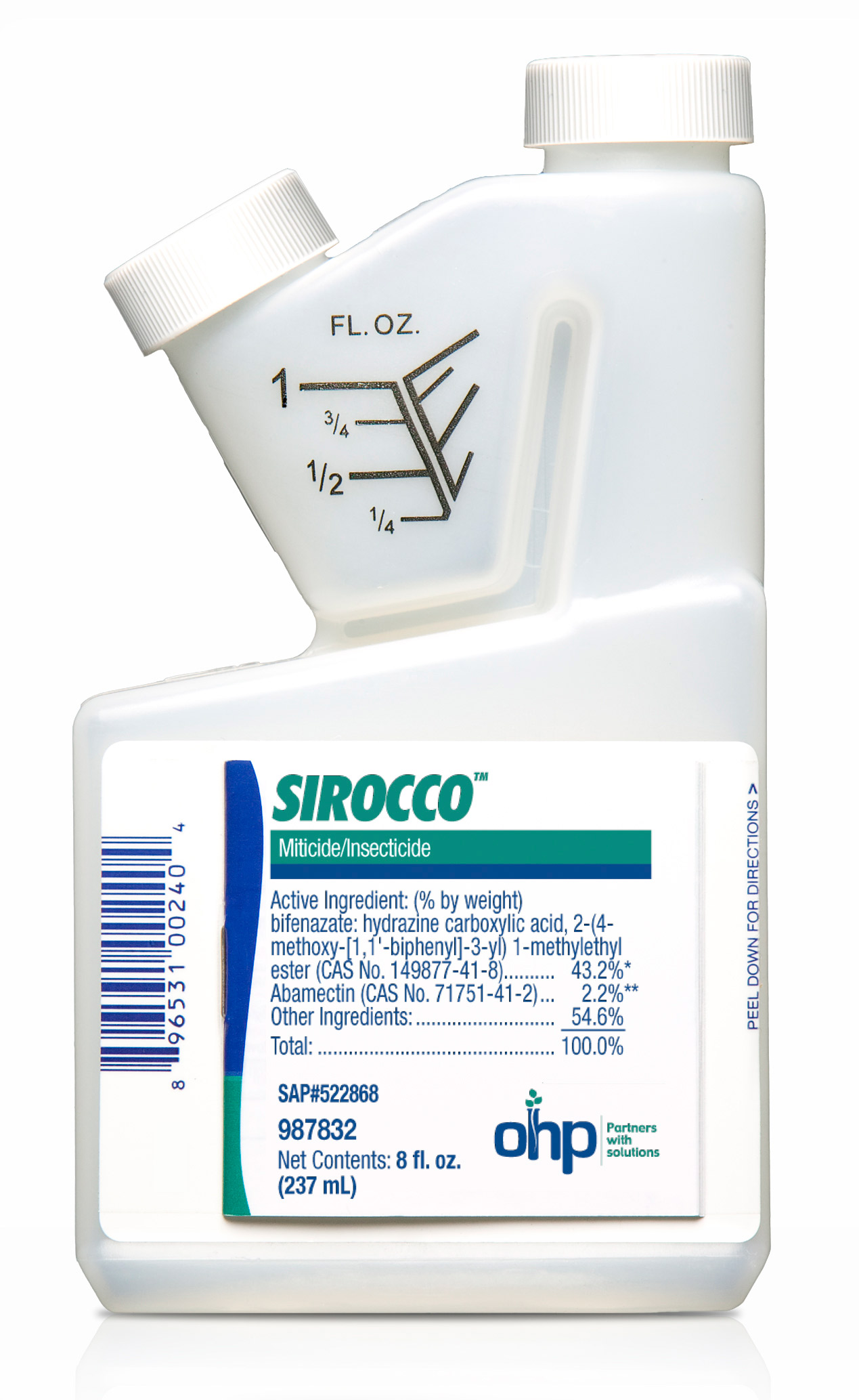 Sirocco™ 8 oz Bottle - 8 per case