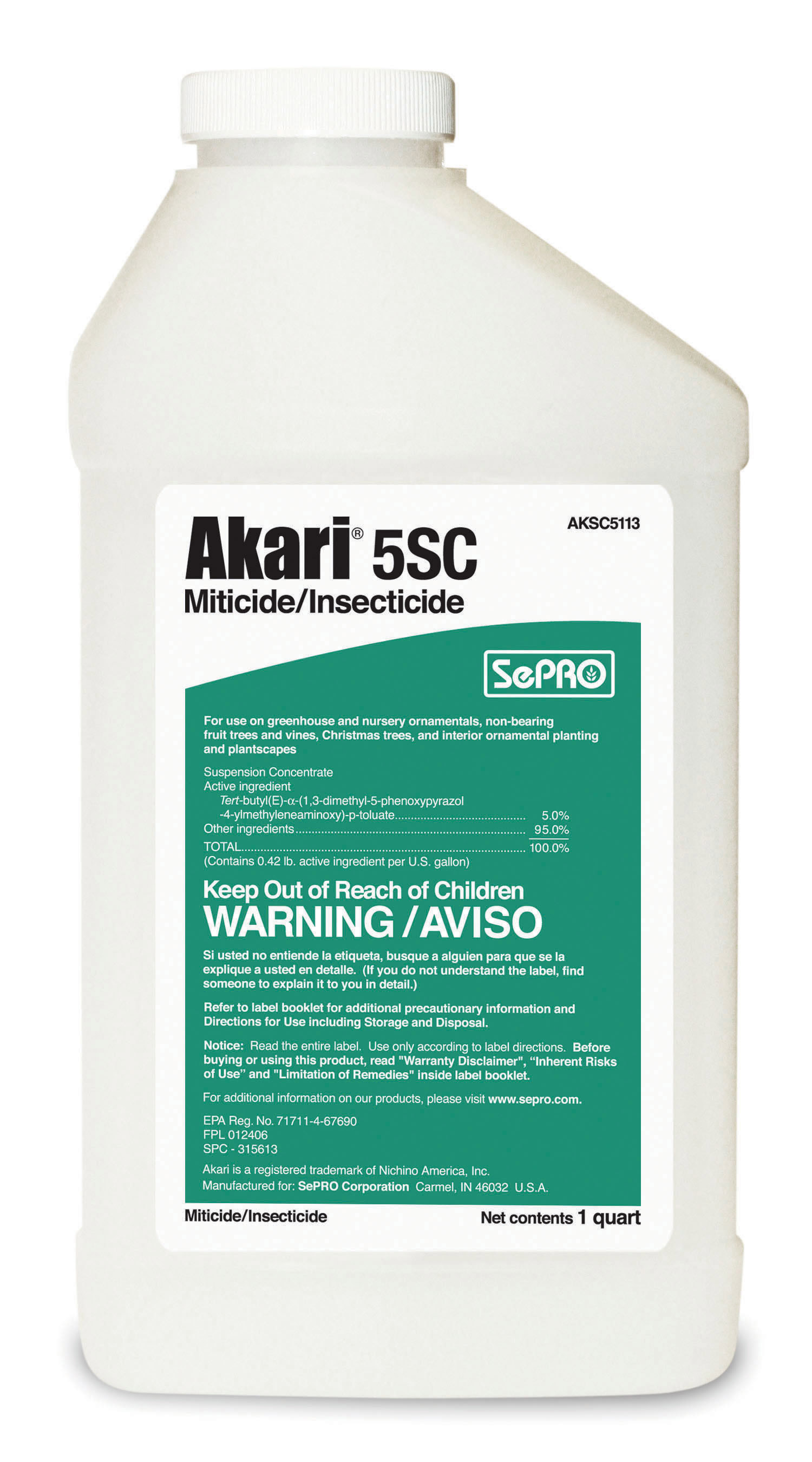 Akari® 5SC 1 Quart Bottle - 6 per case