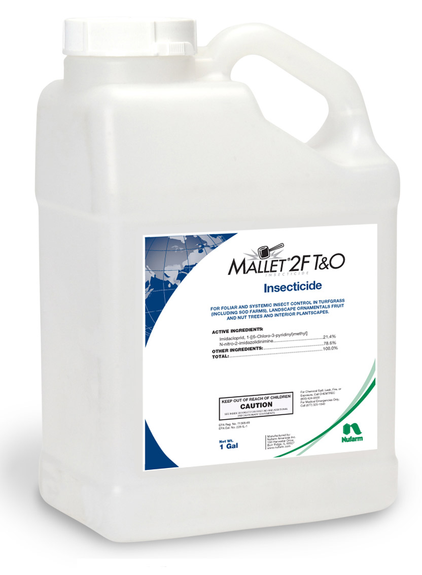 Mallet® 2F T&O 1 Gallon Jug - 4 per case
