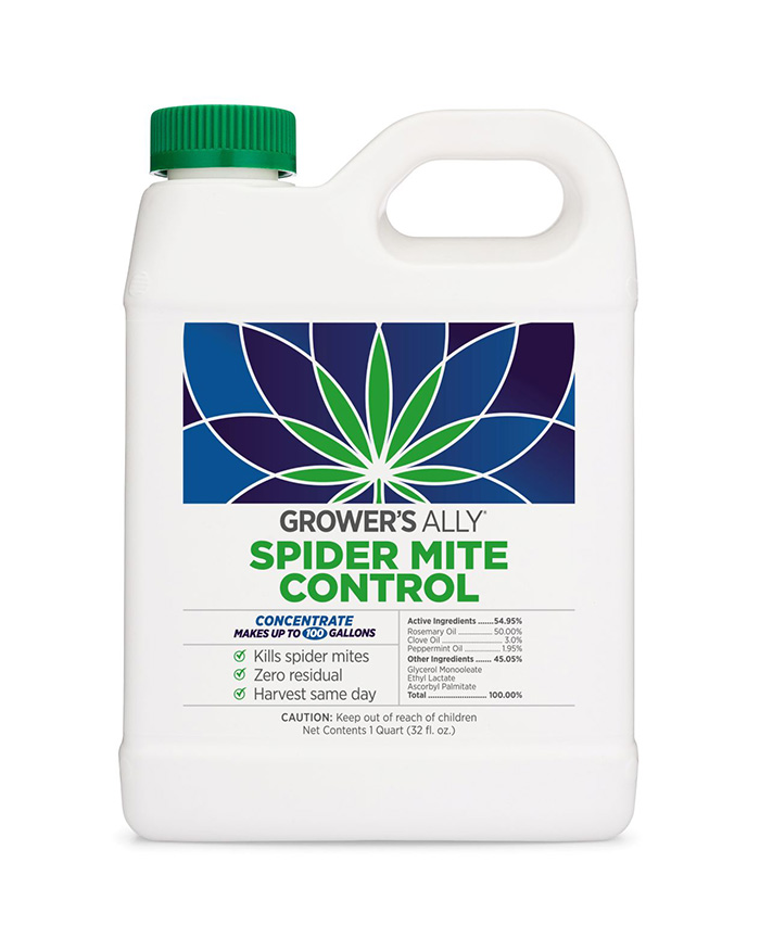Grower's Ally Spider Mite Control 1 Quart Bottle