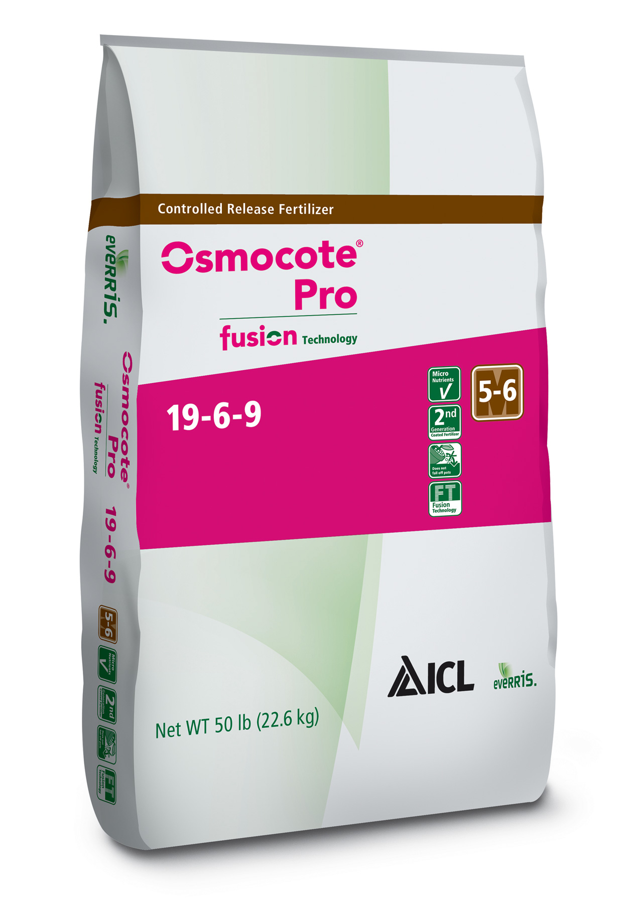Osmocote® Pro 19-6-9 Fusion 5-6M 50 lb Bag