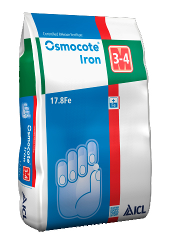 Osmocote® Iron 17.8% 3-4M 50 lb Bag