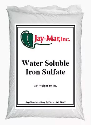 Iron Sulfate 50 lb Bag - 40 per pallet
