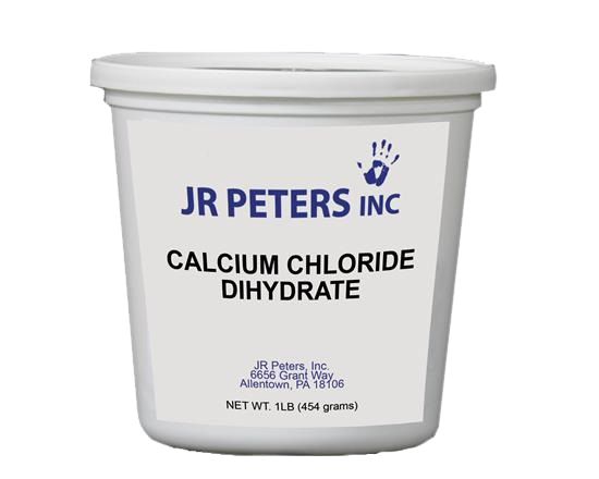 Calcium Chloride Dihydrate 1 lb Tub - 12 per case