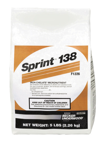Sprint 138 Iron Chelate - 5 lb Bag
