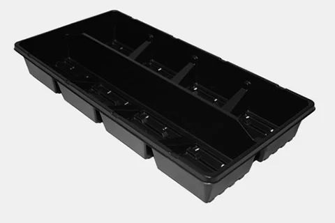 TR F 1020 R 8 Flat Black - 100 per case