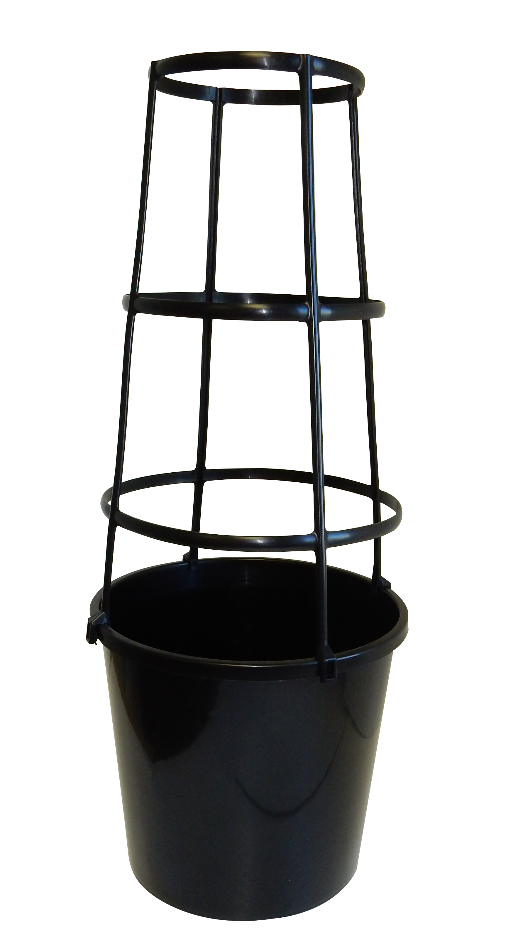 10.5 x 9.25 Tomato Cage Black - 60 per case (Cage Only) | Decorative | Carlin Sales