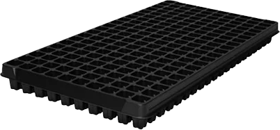 PL 200 1.75 Plug Tray Black - 50 per case
