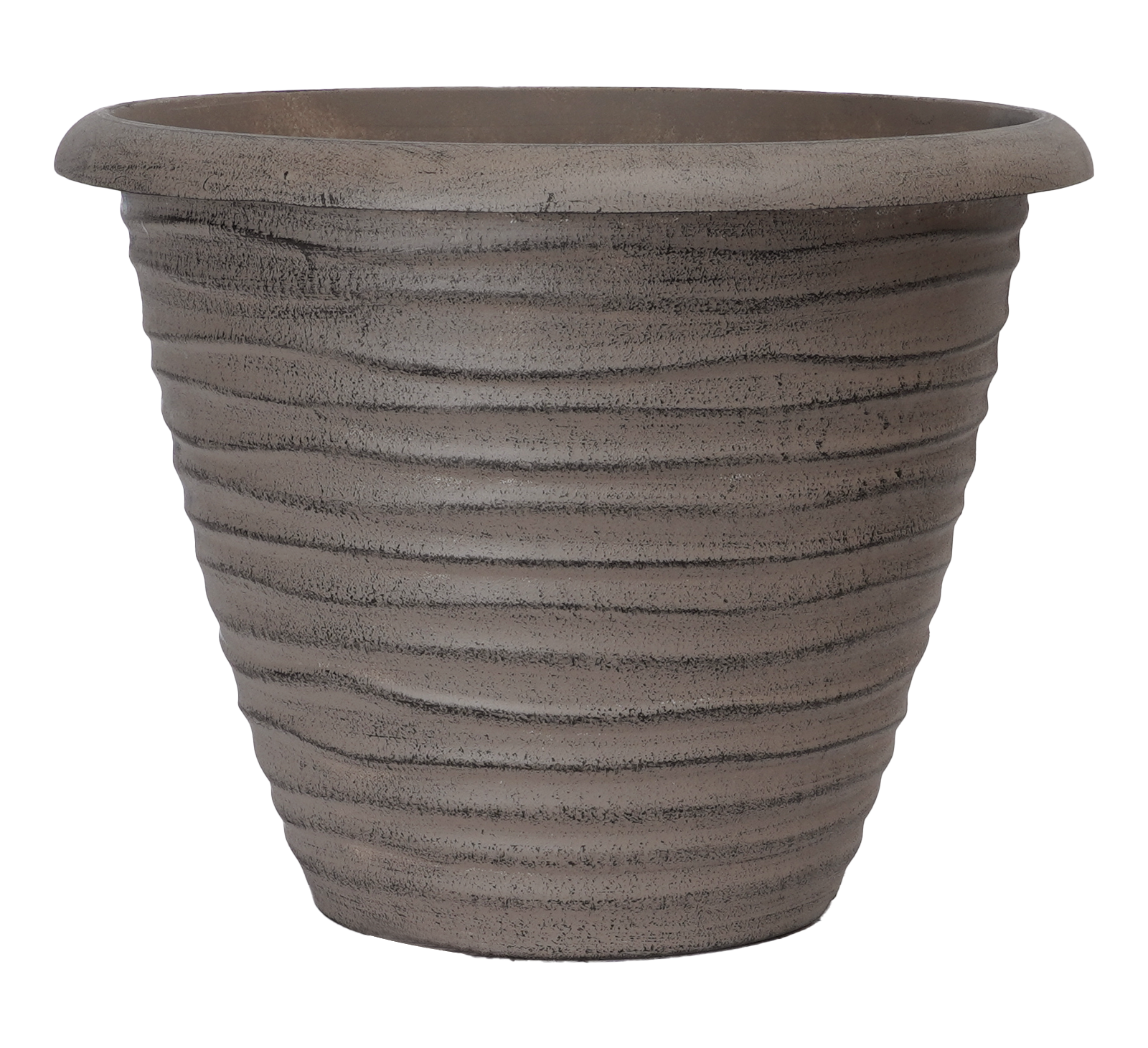 12" Dune Planter Shaded Taupe - 35 per case