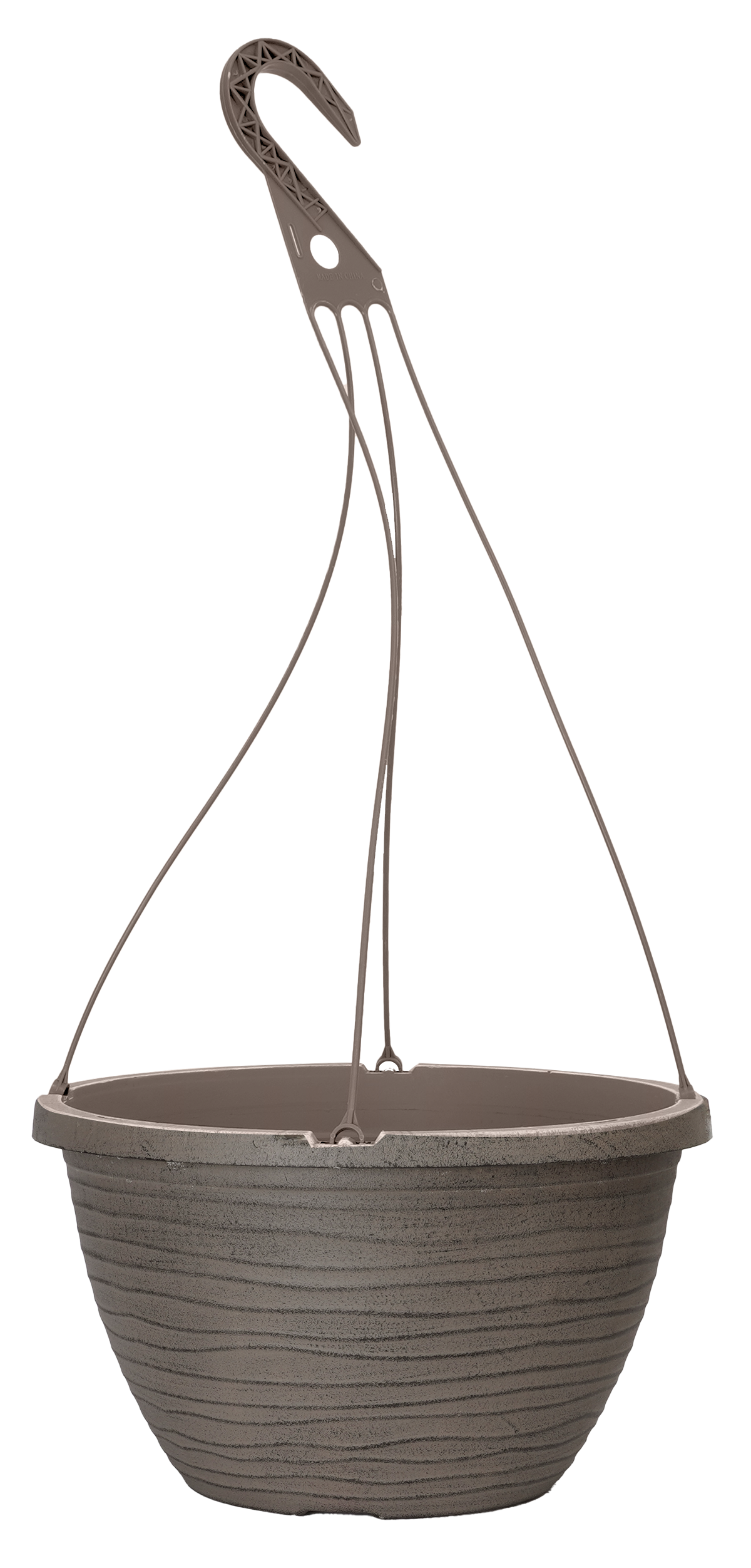 13" Dune Hanging Basket Shaded Taupe - 46 per case