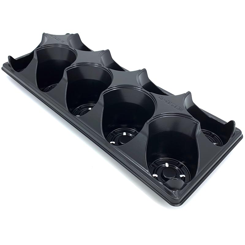 Carry Tray for 4.33 Inch Round Pot 10 Count Black - 110 per case