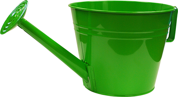 Watering Can Planter 10 Inch Lime Green - 12 per case
