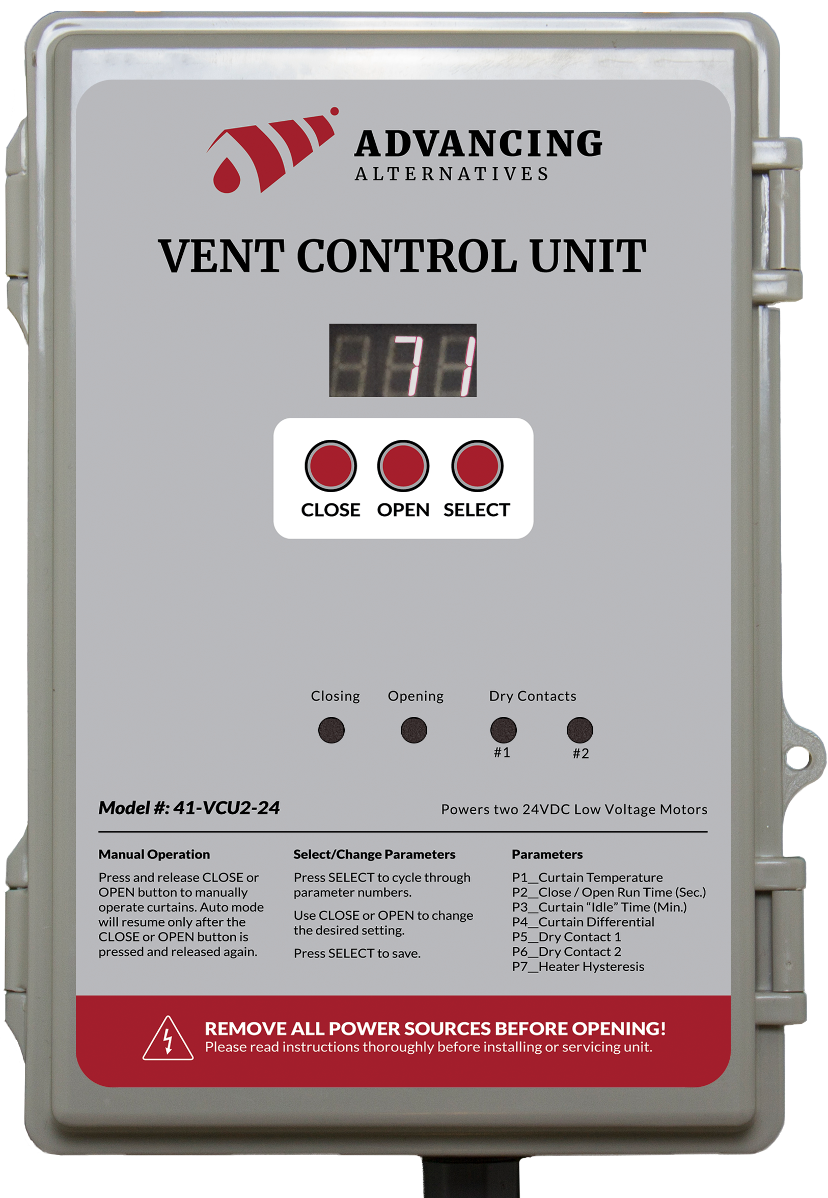 Advancing Alternatives VCU2-24 Environmental Controller
