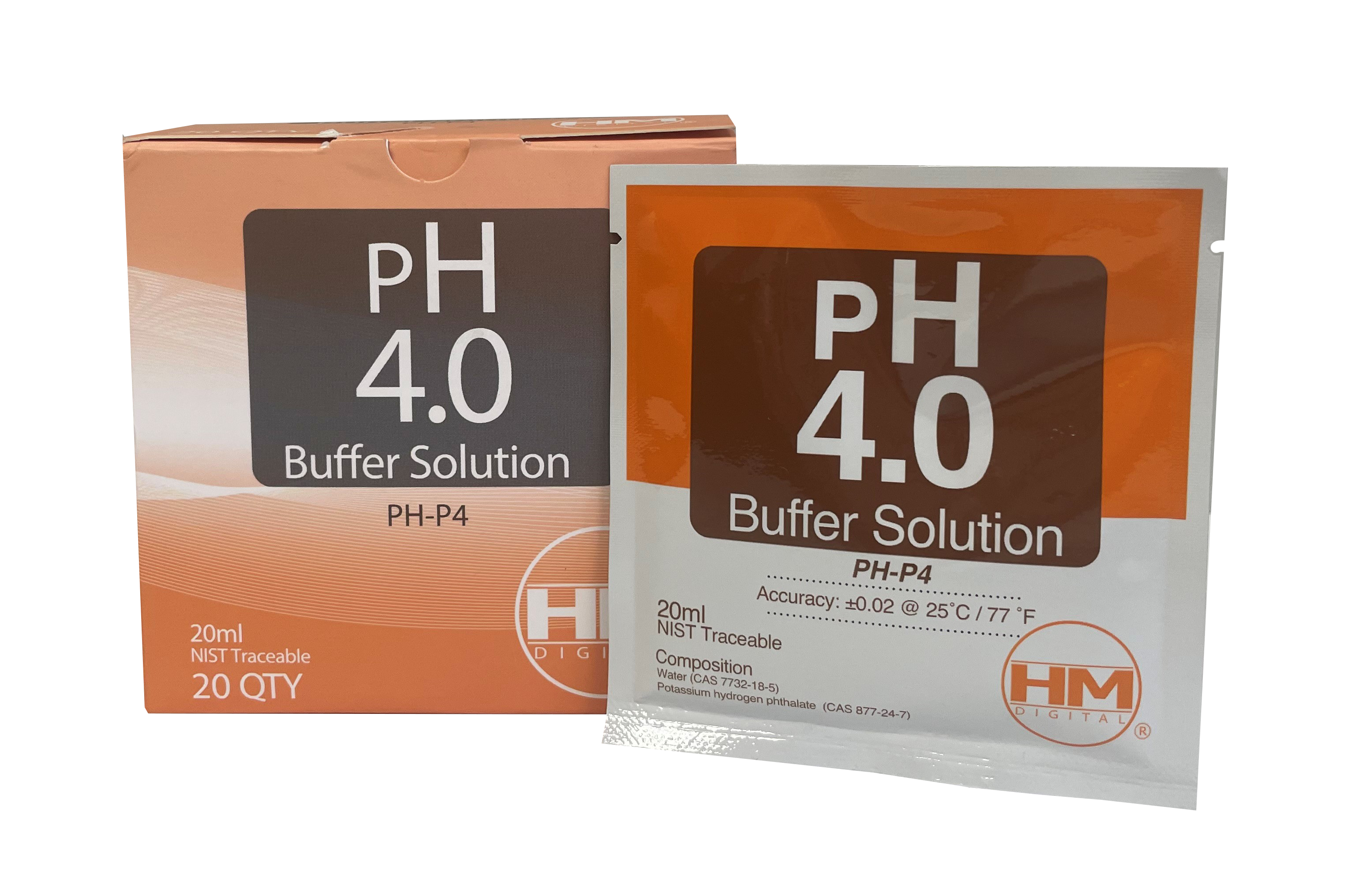 Buffer Solution pH 4.0 20 ml - 20 per box