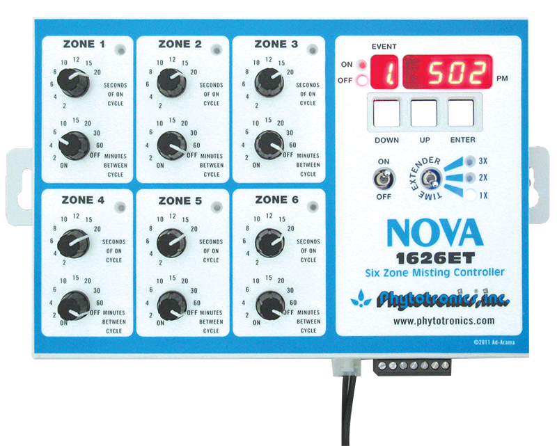 Phytotronics® NOVA Six Zone Controller - 1626ET