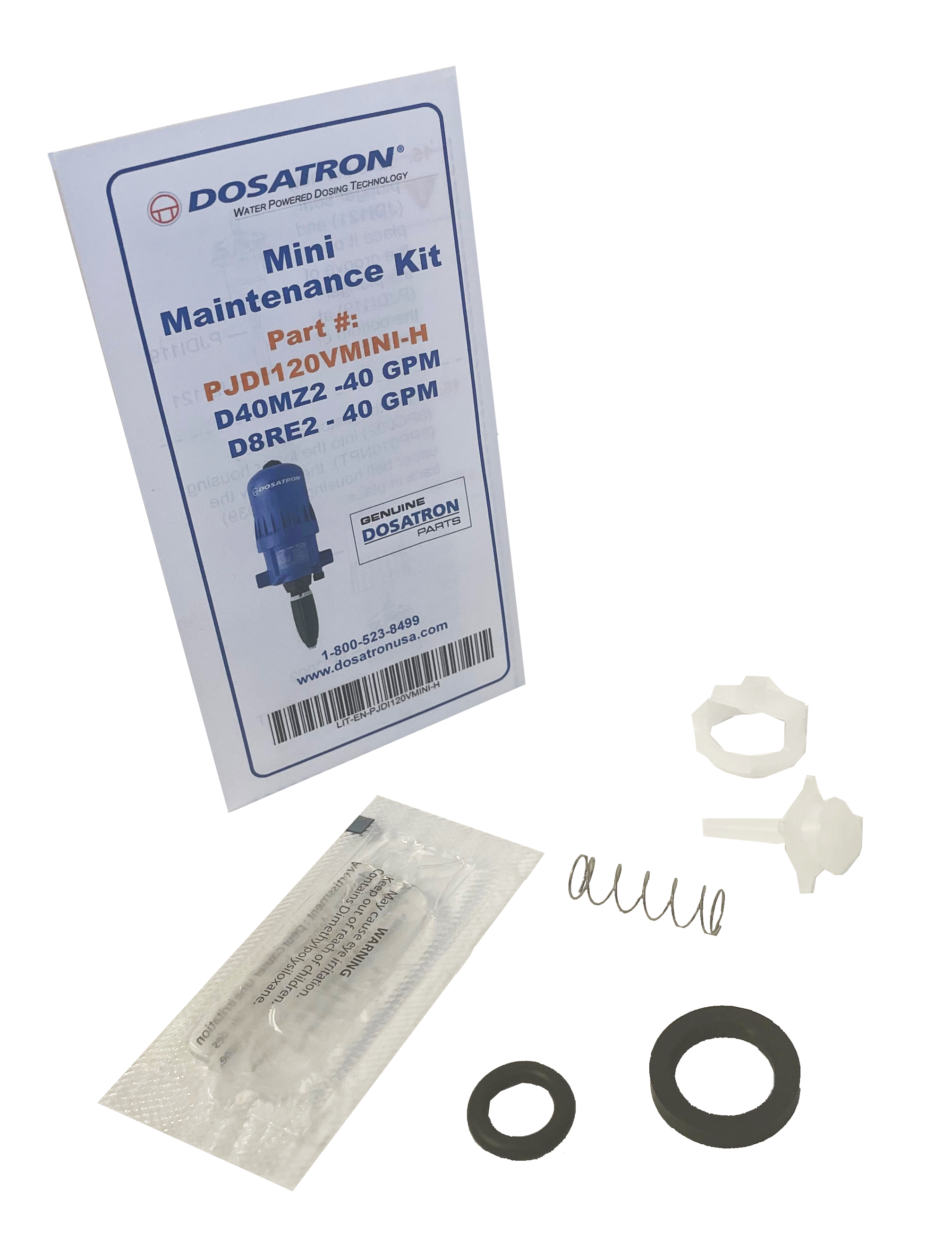 Dosatron® Annual Maintenance Kit for D40MZ2 - 40 GPM