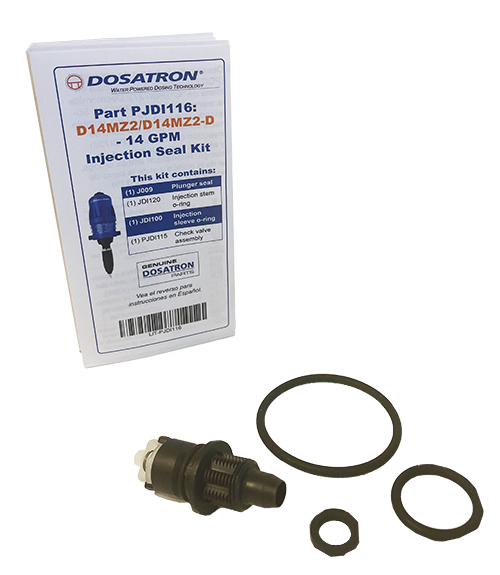 Dosatron® Injection Seal Kit with Check Valve Viton for D14MZ2 - 14GPM