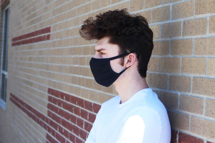 Protective Mask - Black, Youth