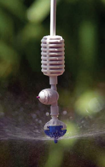 0354040-B Vibro Net Sprinkler/Mist Blue - 25 per package