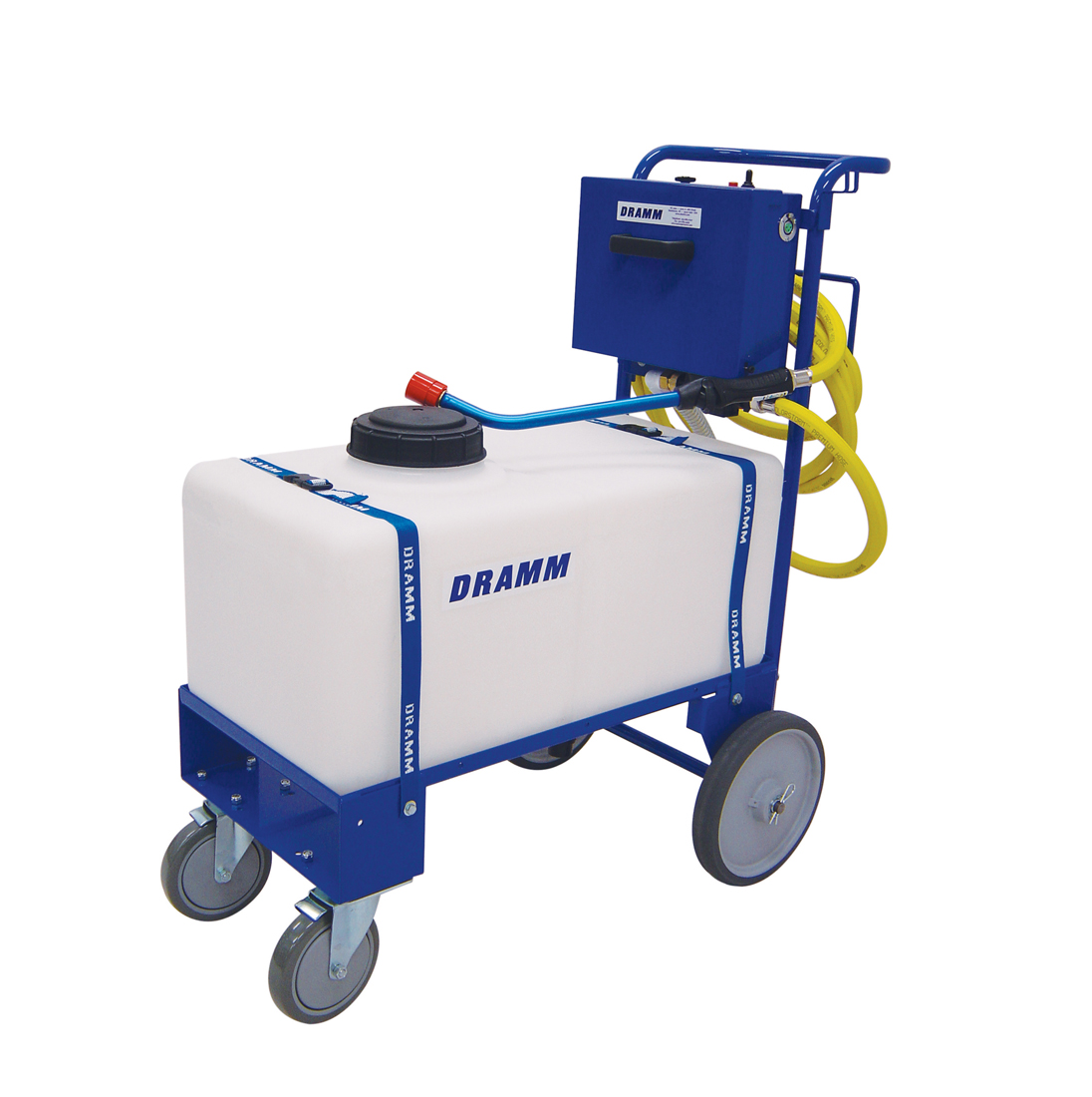 Battery Operated Watering Cart 20 Gallon 4.9 gpm