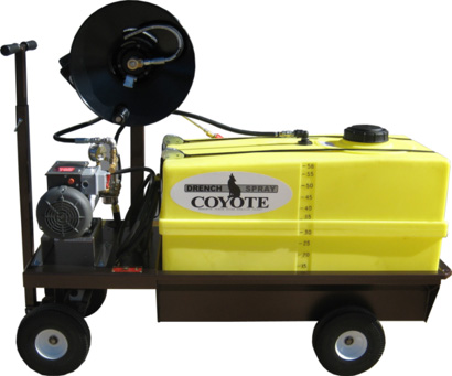Coyote 120V 1.5HP Electric Motor 56 Gallon Tank with 100' Hose