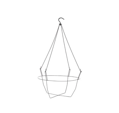 18.0 Hanging Pot Assembly (Hoop & Wire) - 36 per case