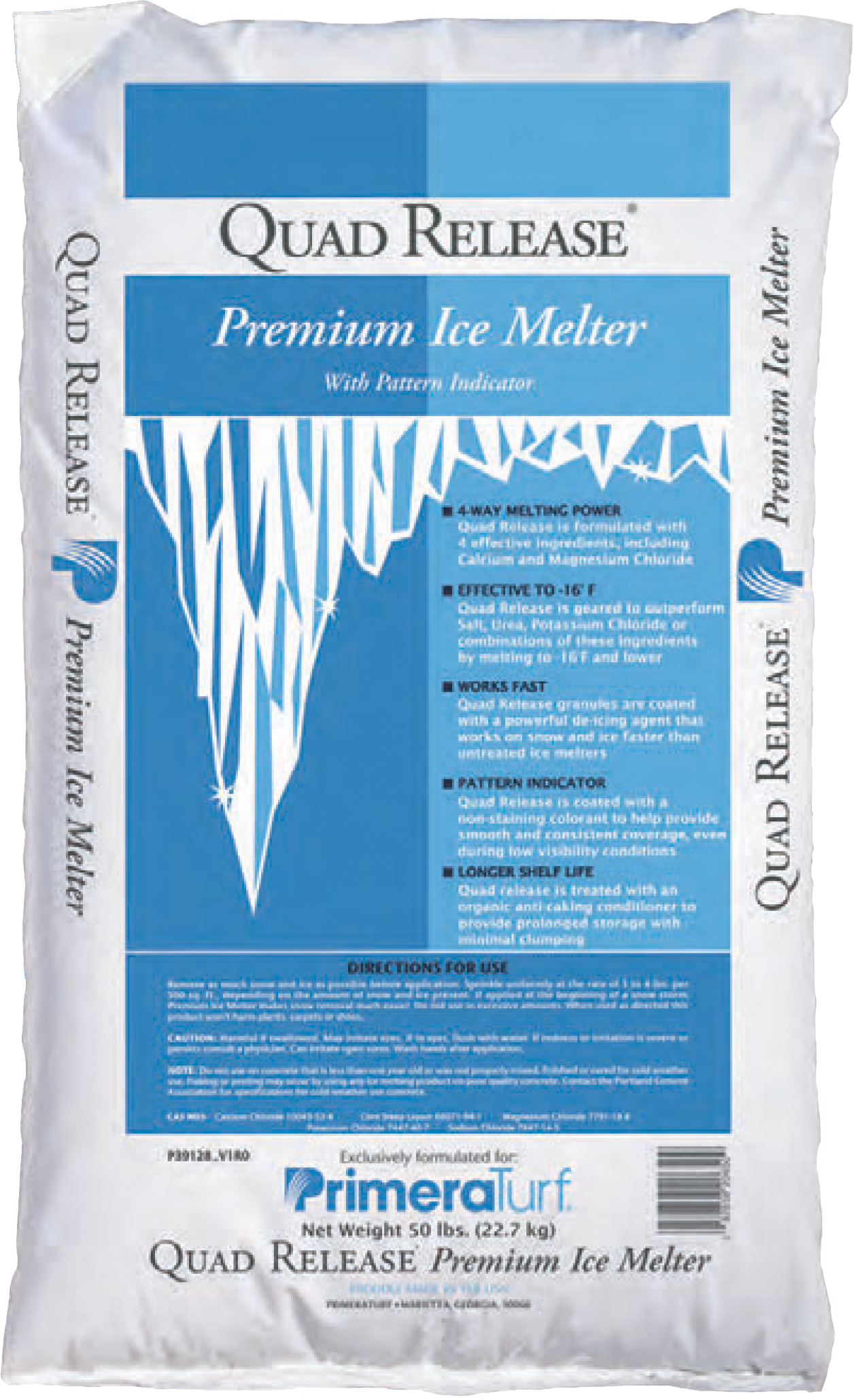 Quad Release Ice Melt 50 lb Bag