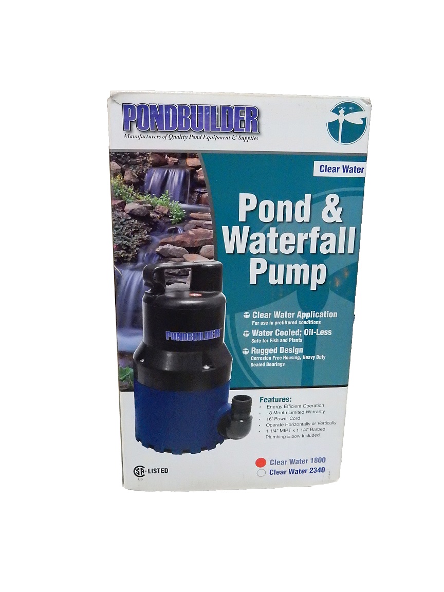 Clear Water 1800 GPH Pump