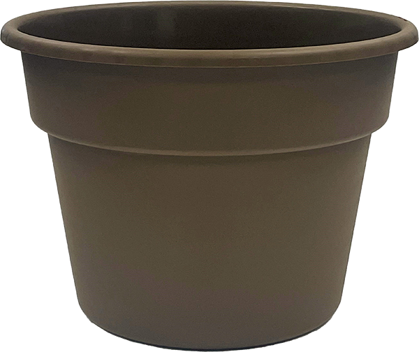 10 Inch Patio Pot Cocoa – 100 per case