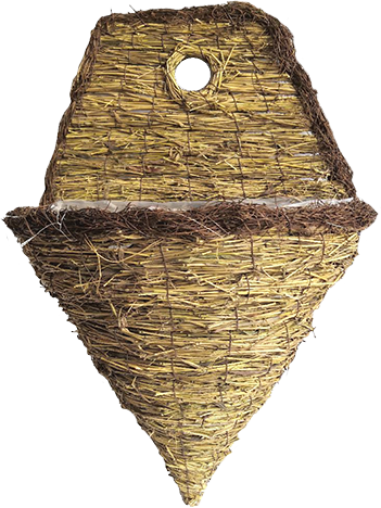 14 x 20 Inch Rattan Wall Basket with Stand – 15 per case
