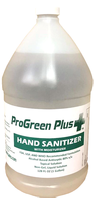 ProGreen Plus Hand Sanitizer 1 Gallon Jug