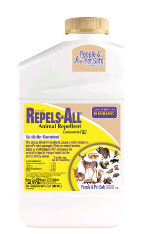 Repels-All Animal  Repellent 1qt Concentrated - 12 per case