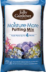 Jolly Gardener Potting Mix with food & Moisture Mate 1 cf bag 65/plt