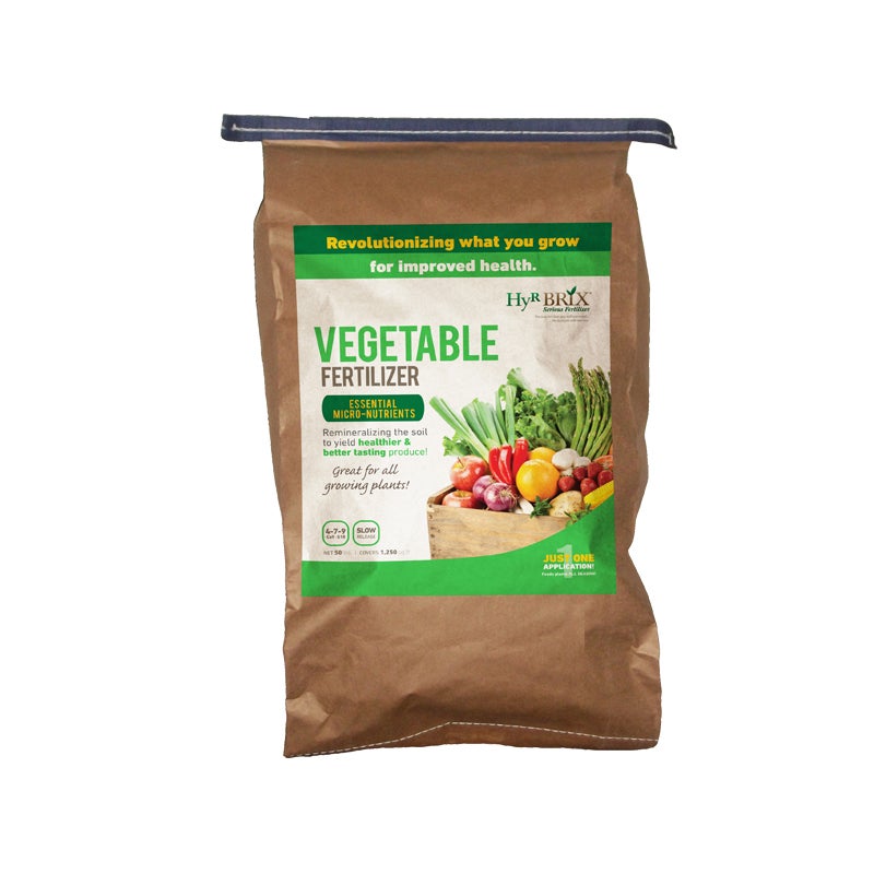 HyrBRIX® Vegetable Fertilizer 45 lb Bag - 40 per pallet