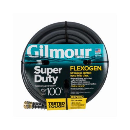 Gilmour® Flexogen® Super Duty Hose Grey -  5/8" x 100'