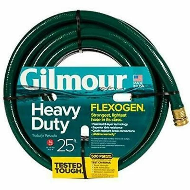 Gilmour® Flexogen® Heavy Duty Hose 5/8" x 25' Green