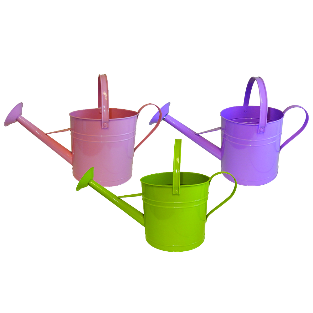 08.25 Watering Can Planters Pastel Collection - 6 per case