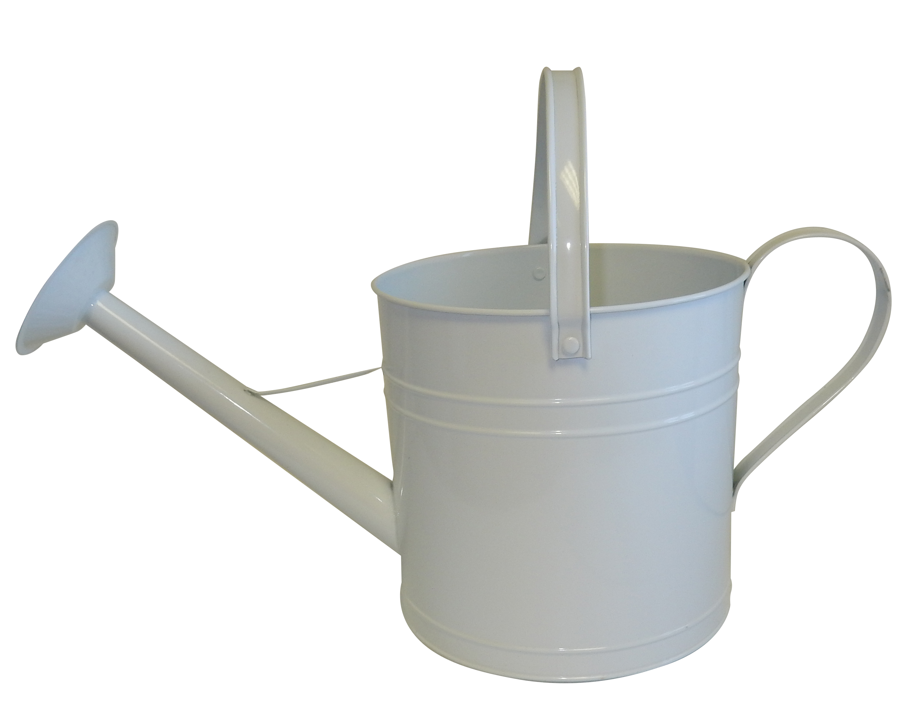 08.25 Watering Can Planter White - 6 per case