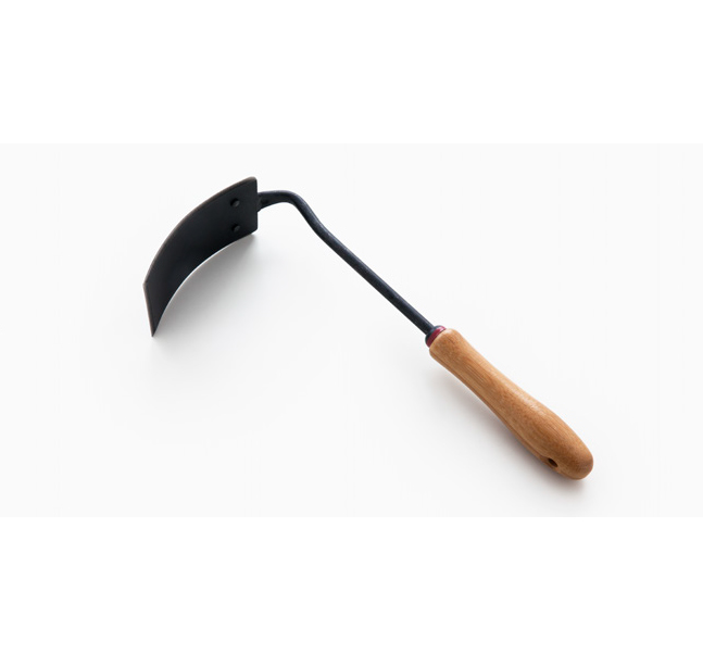 Bamboo Handle Stainless Steel Square Hoe