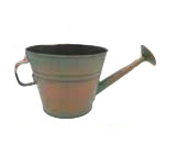 13 Inch Oval Watering Can Planter Vintage - 8 per case