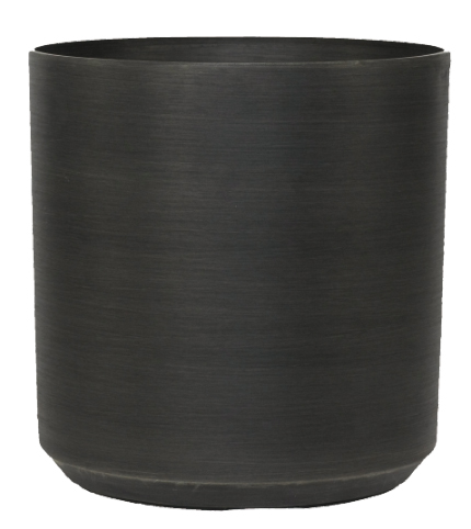 8 x 8 Cylinder Planter Cortina Black