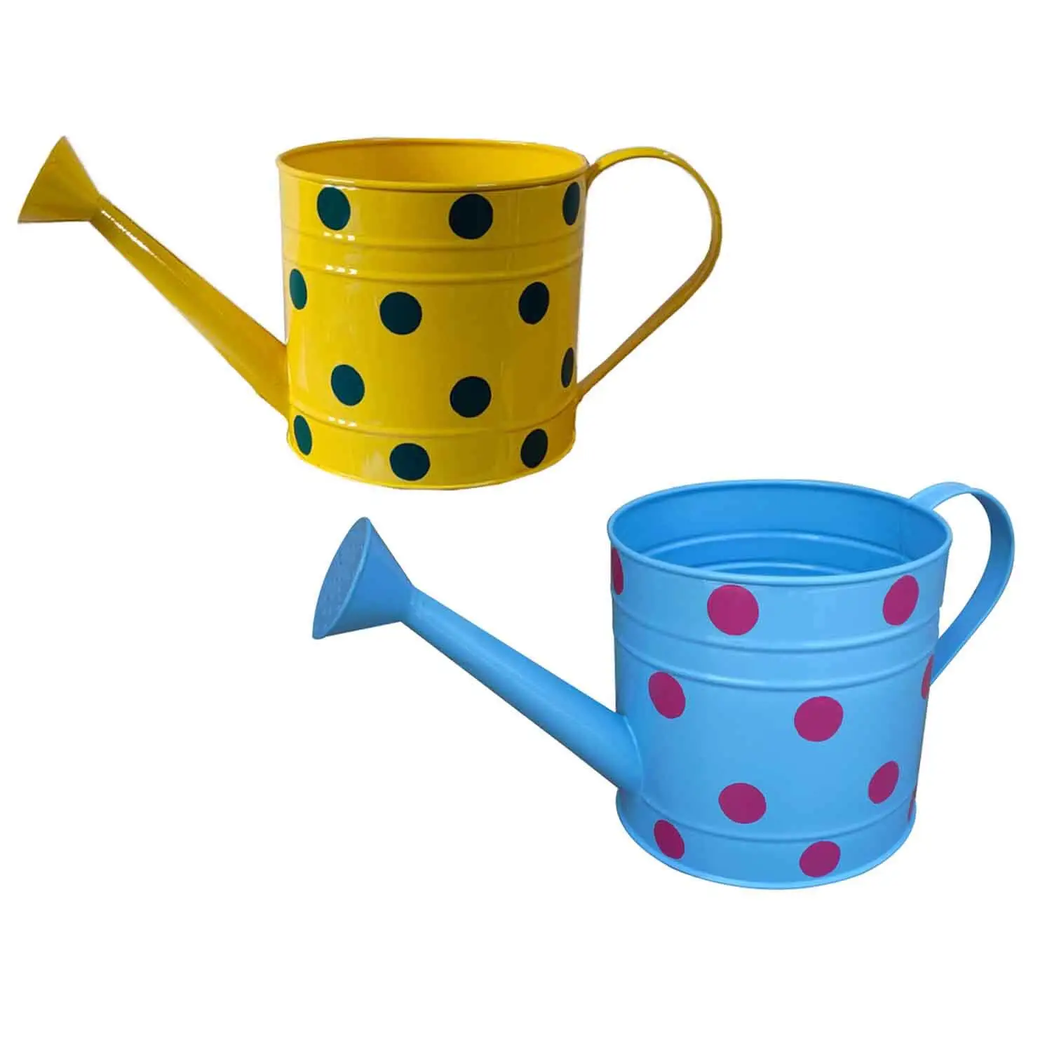 VCS Planter Watering Can 6.5 Polka Dot - 12 per case